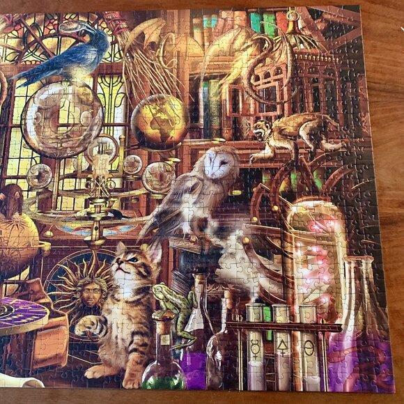 Ravensburger Brown and Gold Puzzle 1000 Piece Game - Picture 2 of 10
